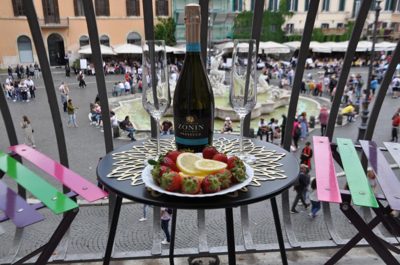 Navona Charming Balcony Leilighet Roma Eksteriør bilde