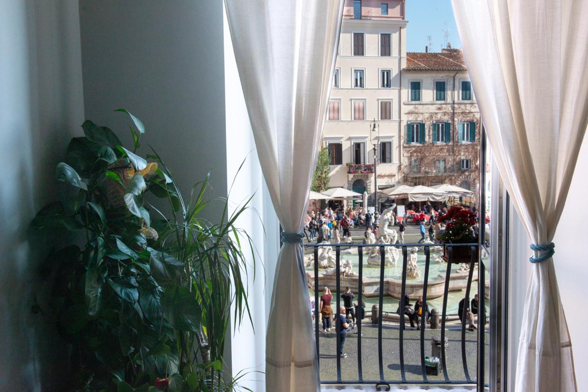 Navona Charming Balcony Leilighet Roma Eksteriør bilde